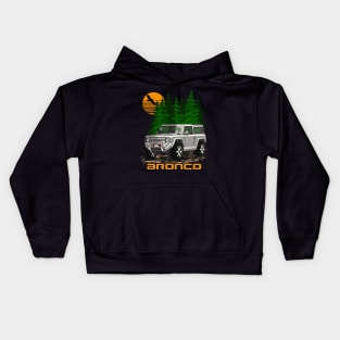 Bronco 4x4 SUV Kids Hoodie